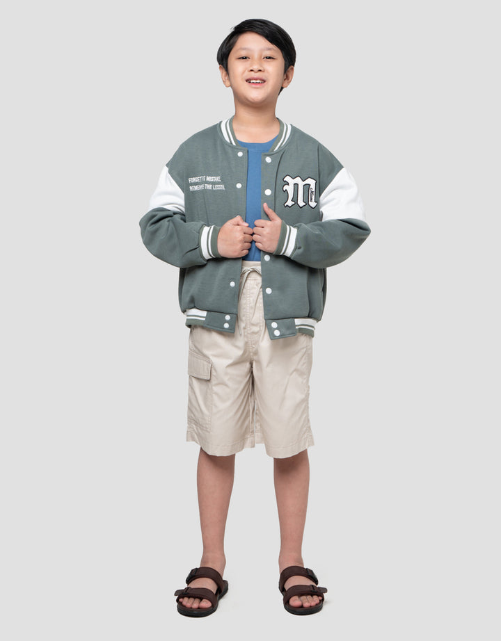 Nevada Knit Varsity Patch M Jaket Anak Laki-laki