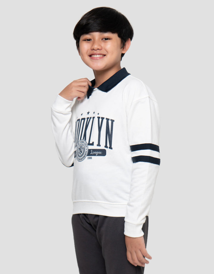 Nevada Collar Brooklyn Sweater Anak Laki-laki