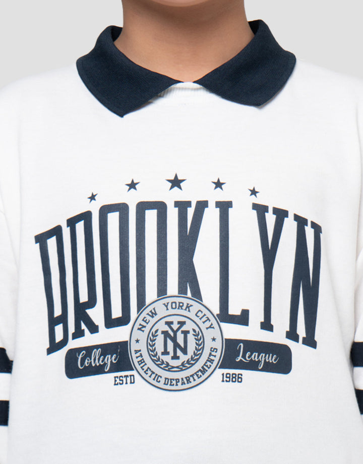 Nevada Collar Brooklyn Sweater Anak Laki-laki