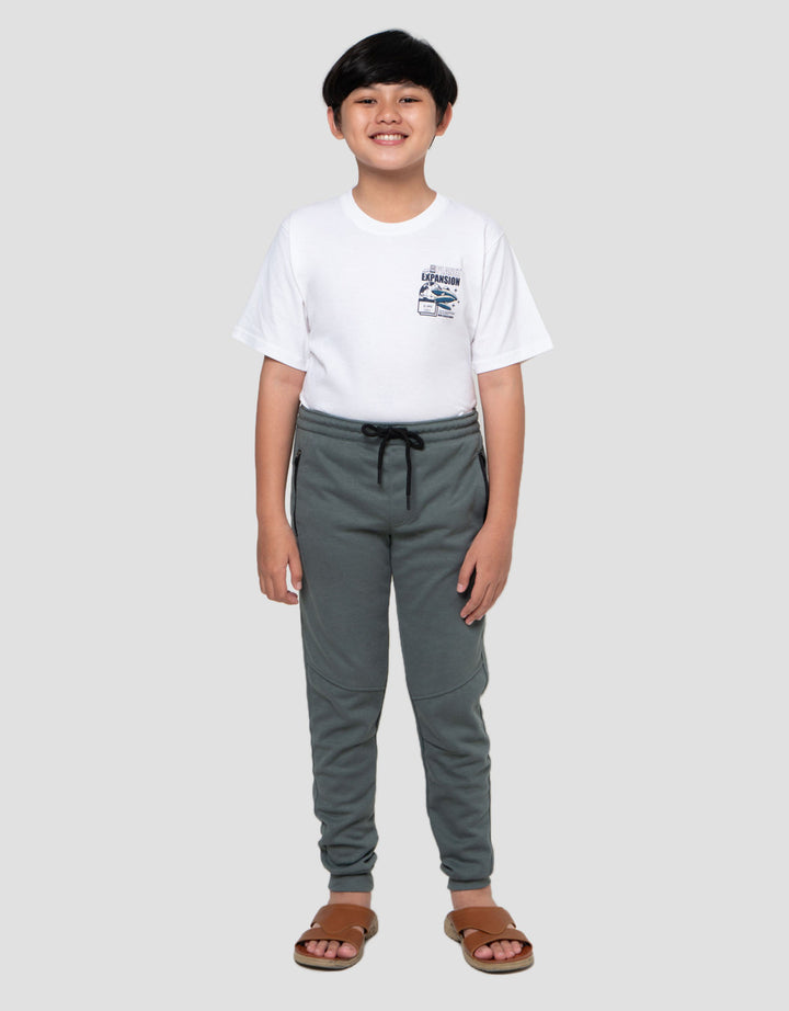 Nevada Knit Regular Fashion Jogger Anak Laki-laki