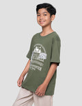 Nevada Print Both Side Adventure North Trail Kaos Anak Laki-laki