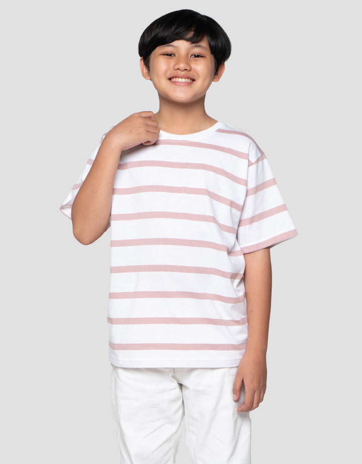 Nevada Double Stripe Kaos Anak Laki-laki