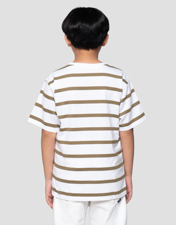 Nevada Double Stripe Kaos Anak Laki-laki