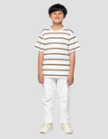 Nevada Double Stripe Kaos Anak Laki-laki