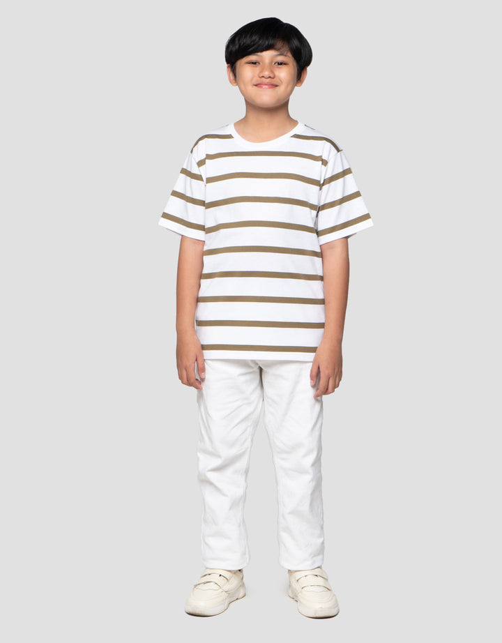 Nevada Double Stripe Kaos Anak Laki-laki