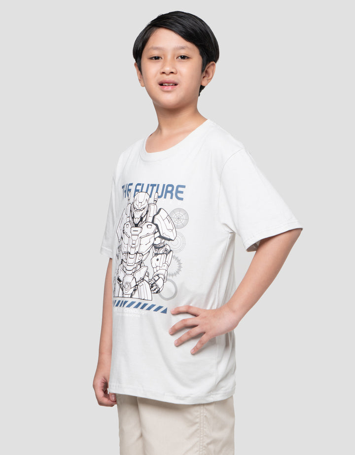 Nevada Print Robot The Future Kaos Anak Laki-laki