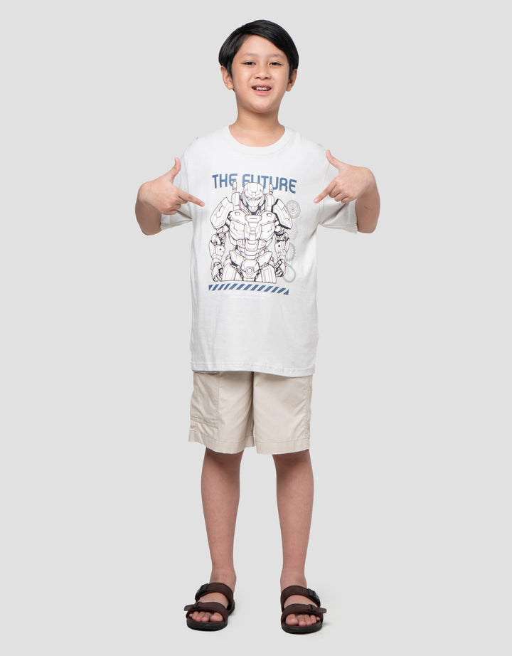 Nevada Print Robot The Future Kaos Anak Laki-laki