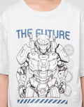 Nevada Print Robot The Future Kaos Anak Laki-laki