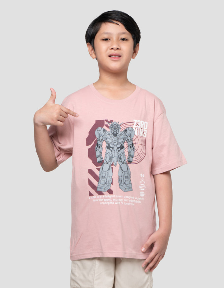 Nevada Print Robot Kaos Anak Laki-laki