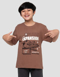 Nevada Print Space Expansion Kaos Lengan Pendek Anak Laki-Laki