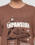 Nevada Print Space Expansion Kaos Lengan Pendek Anak Laki-Laki