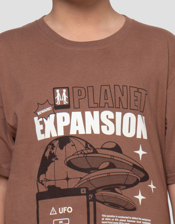 Nevada Print Space Expansion Kaos Lengan Pendek Anak Laki-Laki