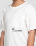 Nevada Pocket Urban Print Wording Kaos Lengan Pendek Anak Laki-Laki