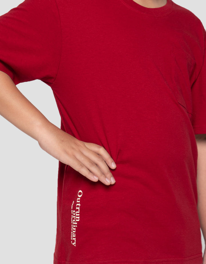 Nevada Outrun Ordinary Kaos Lengan Pendek Anak Laki-Laki