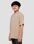 Nevada Texture With Small Embro Skate Print Kaos Anak Laki-laki