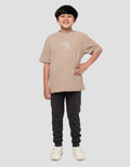 Nevada Texture With Small Embro Skate Print Kaos Anak Laki-laki
