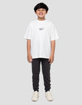 Nevada Texture With Small Embro Print Kaos Anak Laki-laki