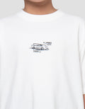 Nevada Texture With Small Embro Print Kaos Anak Laki-laki