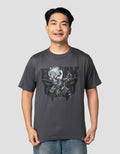 Marvel Black Panther Chibi Kaos Pria