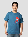 Marvel 66090100Mcs Spiderman Chibi Kaos Pria