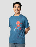 Marvel 66090100Mcs Spiderman Chibi Kaos Pria