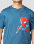 Marvel 66090100Mcs Spiderman Chibi Kaos Pria
