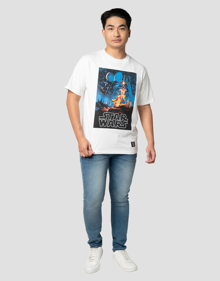 Star Wars Poster Kaos Pria