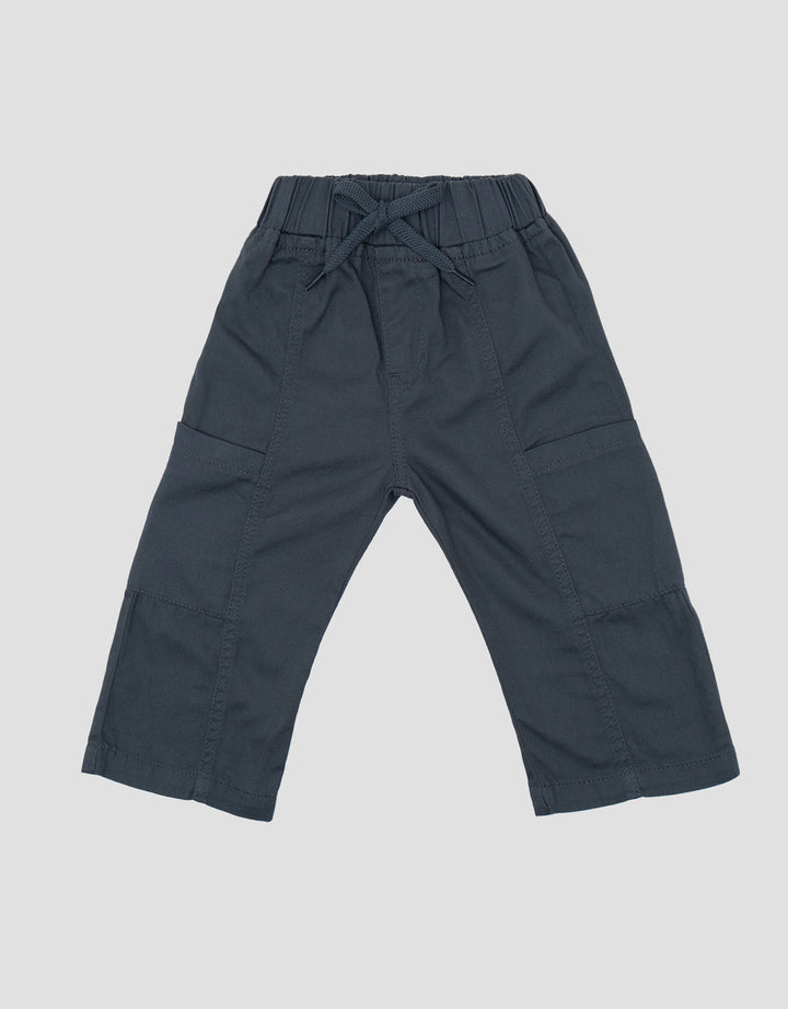 Little M Woven Twill Celana Cargo Bayi