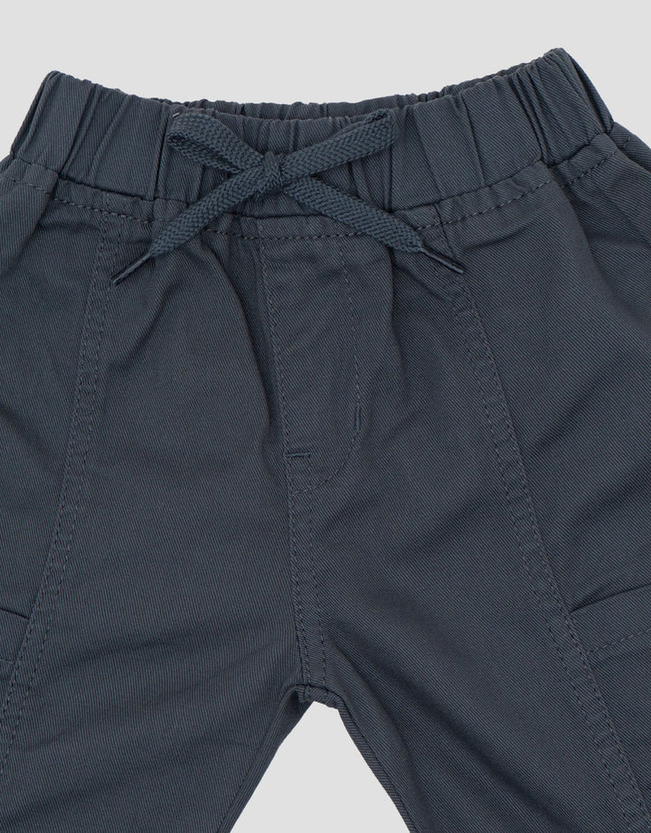 Little M Woven Twill Celana Cargo Bayi