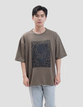 Marvel Black Panther Photoprint Kaos Oversize Pria