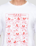 Disney Reg Mickey Kungfu Twelve Poses Kaos Pria
