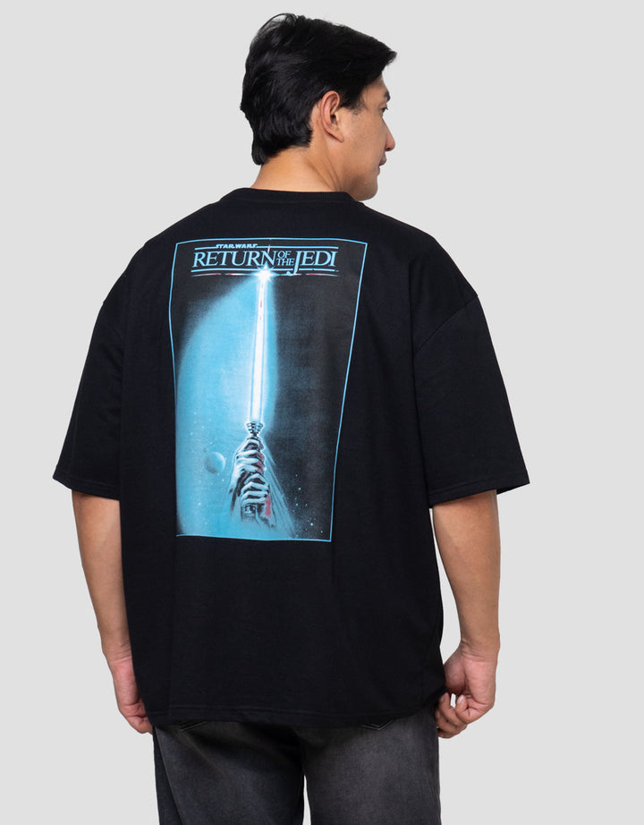 Star Wars Os Poster Backprint Return Kaos Pria