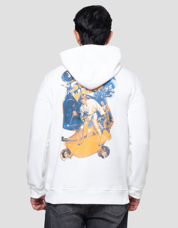Star Wars Reg Hoodie Star Wars Poster Like Backprint Sweater Pria