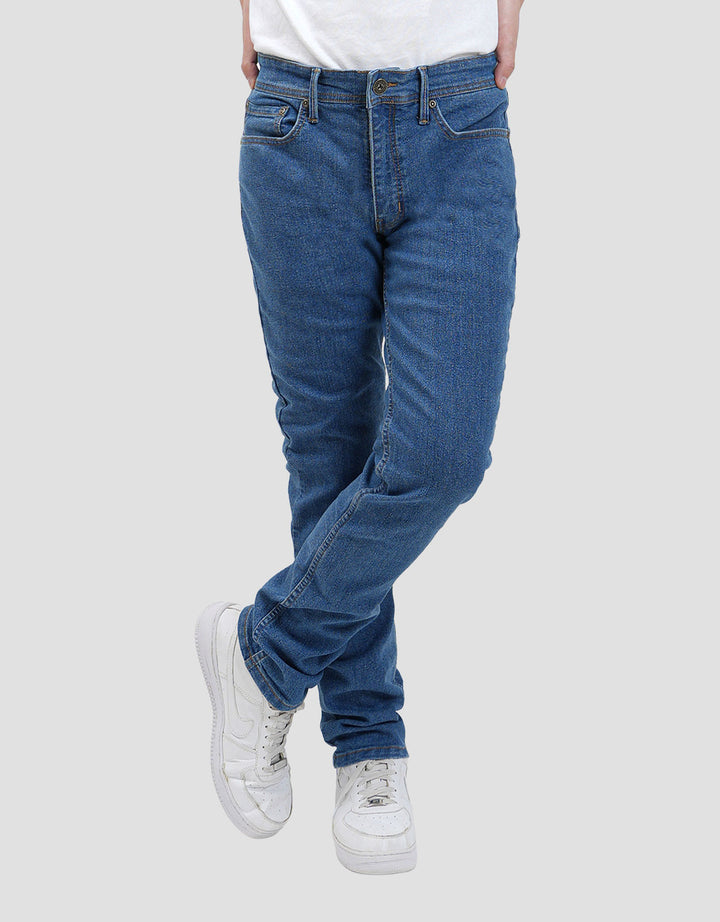 Nevada Hard Slim Fit Celana Denim Pria