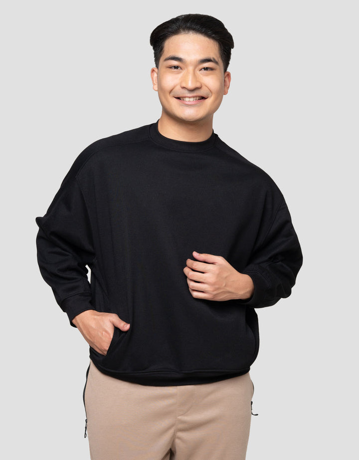 Nevada Raglan Boxy With Pocket Sweater Pria