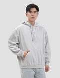 Nevada Cut & Sewn Boxy Fit Jaket Hoodie Pria