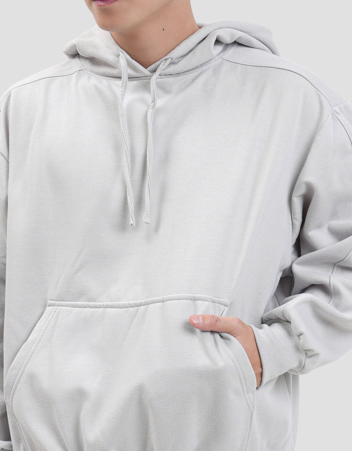 Nevada Cut & Sewn Boxy Fit Jaket Hoodie Pria