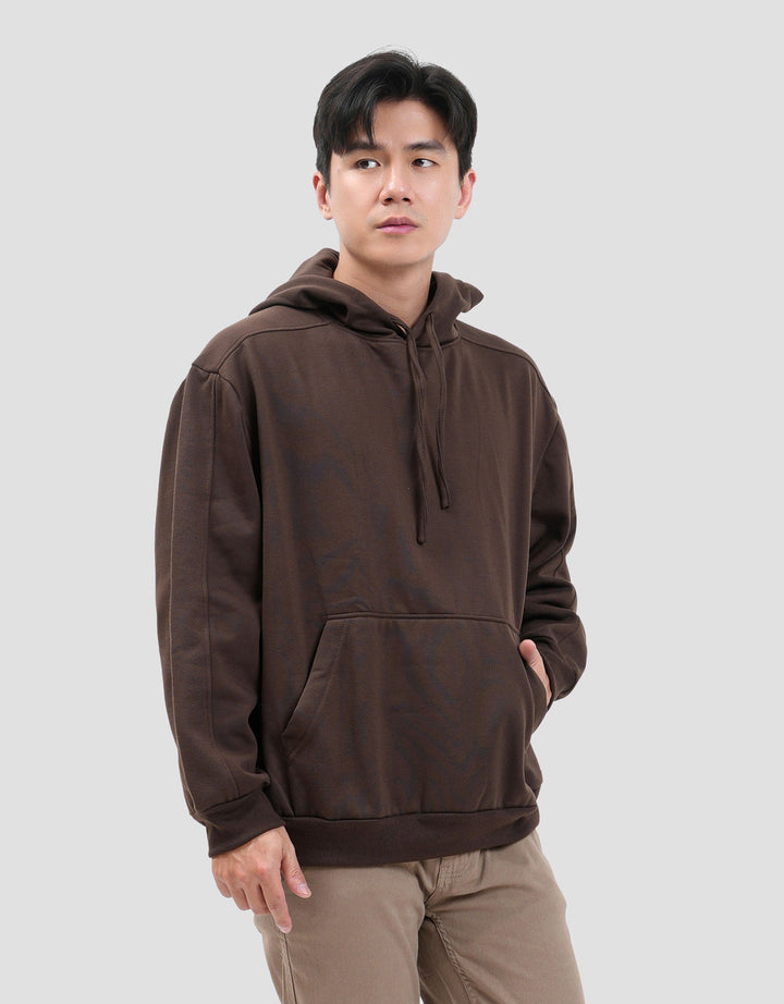 Nevada Cut & Sewn Boxy Fit Jaket Hoodie Pria