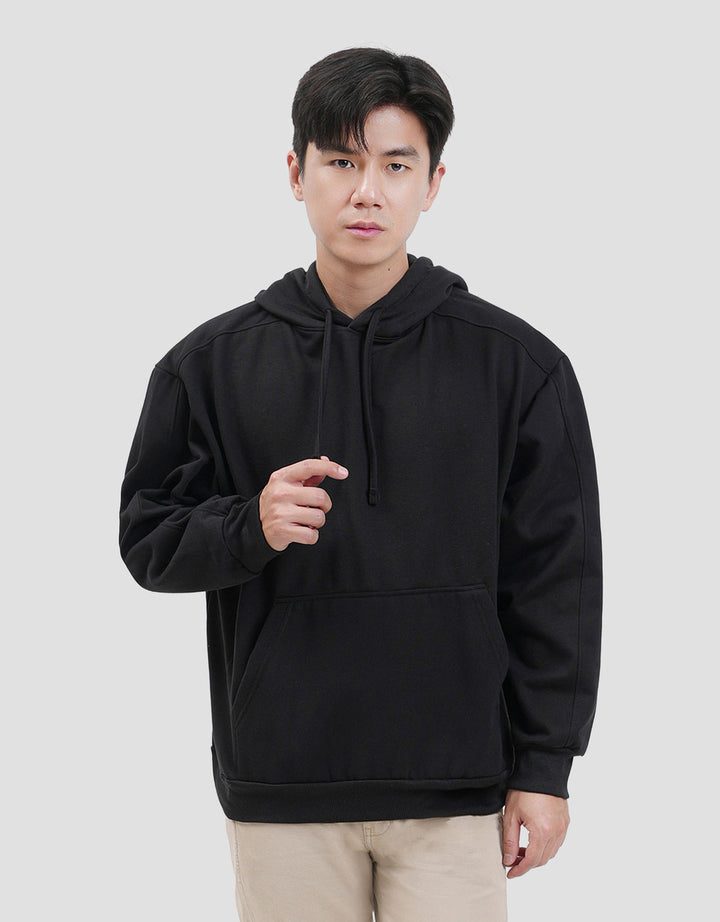 Nevada Cut & Sewn Boxy Fit Jaket Hoodie Pria