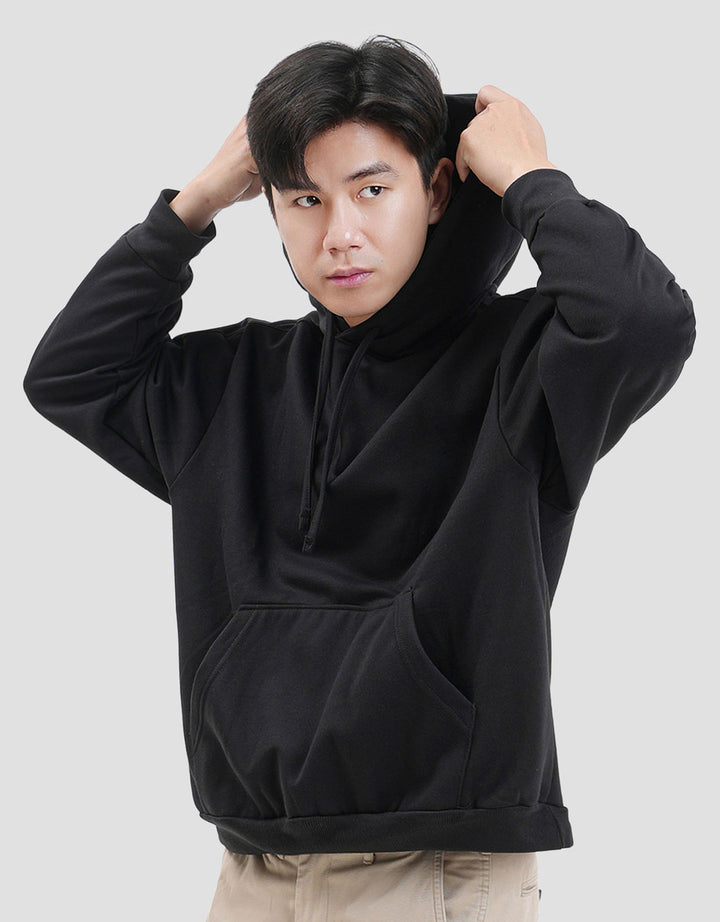 Nevada Cut & Sewn Boxy Fit Jaket Hoodie Pria
