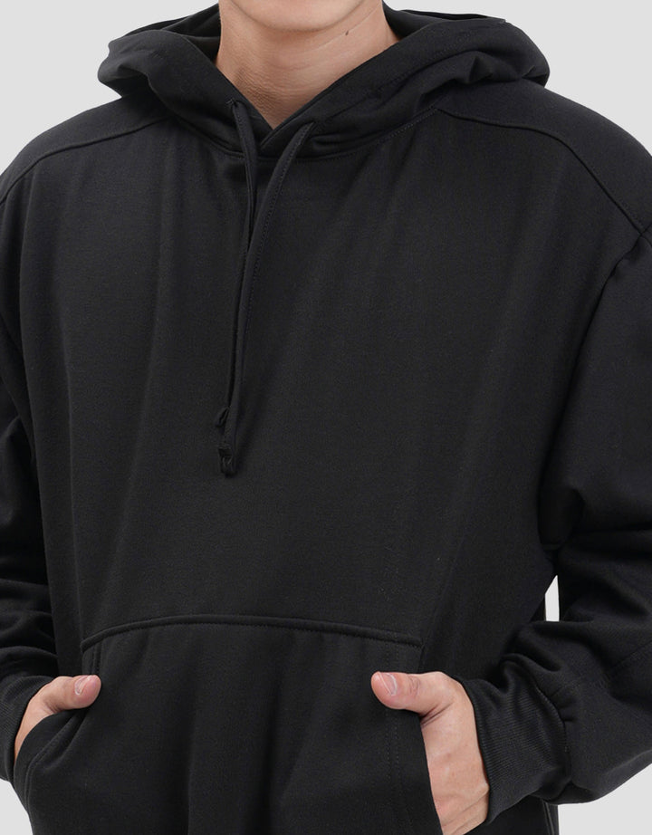 Nevada Cut & Sewn Boxy Fit Jaket Hoodie Pria