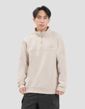 Nevada Half Zipper With Hd Patch Sweater Pria