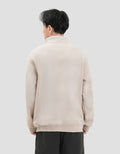 Nevada Half Zipper With Hd Patch Sweater Pria