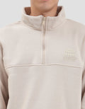 Nevada Half Zipper With Hd Patch Sweater Pria