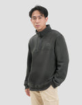 Nevada Half Zipper With Hd Patch Sweater Pria