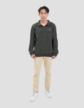 Nevada Half Zipper With Hd Patch Sweater Pria