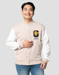 Nevada Varsity Garfield Patches And Backprint Jaket Pria