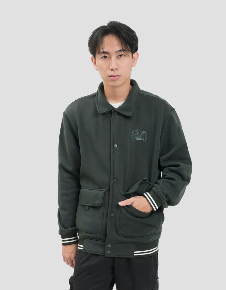 Nevada Knit Two Pocket With Hd Print Jaket Pria