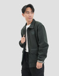 Nevada Knit Two Pocket With Hd Print Jaket Pria