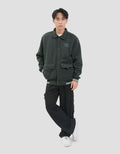 Nevada Knit Two Pocket With Hd Print Jaket Pria
